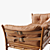 Arne Norell Sofa: Timeless Elegance 3D model small image 3