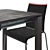Elegant Calligaris Duca Table Set 3D model small image 1