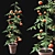 Vibrant Tomato Plant with Beautiful Vase 3D model small image 1