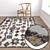 High-Quality Carpets Set 3D model small image 5