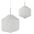 Transparent Glass Pendant Light 3D model small image 2