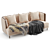 Luxurious Bentley Stamford Sofa 3D model small image 2