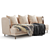 Luxurious Bentley Stamford Sofa 3D model small image 3