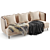 Luxurious Bentley Stamford Sofa 3D model small image 8