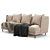 Luxurious Bentley Stamford Sofa 3D model small image 11