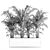 Tropical Oasis Plant Collection 3D model small image 5