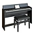 Roland F-140R Digital Piano 3D model small image 1