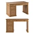 Emma Writing Desk: Stylish and Functional 3D model small image 1
