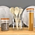 Modern Kitchen Set 01: 3D Model 3D model small image 7