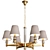 MW-Light DelRey 6 - Stylish Adjustable Chandelier 3D model small image 2