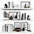 Elegant 3-Piece Decor Set 3D model small image 5