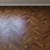 French Oak Chevron Parquet Board 3D model small image 3