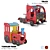 KOMPAN Transport Playset 3D model small image 6