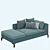 Italian Outdoor Elegance: Ray Sofa 3D model small image 5