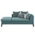 Italian Outdoor Elegance: Ray Sofa 3D model small image 6