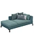 Italian Outdoor Elegance: Ray Sofa 3D model small image 7