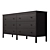 KOPPANG 6-Drawer Chest: Brown & White - Sleek and Spacious 3D model small image 2