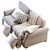 Fremont Roll Arm Sofa - Stylish and Comfortable 3D model small image 2