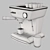 Ascaso Coffee Machine: Premium, Compact Espresso Brewer 3D model small image 3