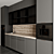 Modular Kitchen Design 3D Model 3D model small image 2