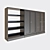 Sleek Glass Door Storage 3D model small image 2