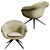 Sleek Modern Armchair - Stylish and Comfortable 3D model small image 1