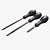 Durable Steel Screwdriver 3D model small image 4