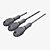 Durable Steel Screwdriver 3D model small image 6