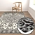 Luxury Carpet Set: High-Quality Textures for 3D Rendering 3D model small image 5