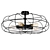 Retro Loft Hanging Lamp 3D model small image 1