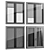 Blind-Integrated Windows by Finstral 3D model small image 2