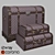 Vintage Style Chests: Industrial, Loft, and Modern Spaces 3D model small image 6
