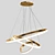 Elegant LED Chandelier | Mooielight 3D model small image 1
