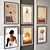 Sun and Girl - Art Frame: Elegant and Versatile Wall Decor 3D model small image 2