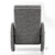 Parker 83 Triumph Gray Recliner 3D model small image 3