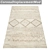 Luxury Carpet Set: High-Quality Textures, 3 Variants 3D model small image 4