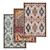 Luxury Textured Carpet Set 3D model small image 1