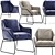 Carson Carrington Svelgen Chair: Sleek and Stylish 3D model small image 1