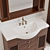 Alligator Bathroom Furniture Set 3D model small image 3