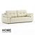 Luxurious Skai 3r Dollaro Sofa 3D model small image 1