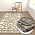 Luxury Texture Carpets Set 3D model small image 5