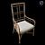Tropical Seaview Armchair: Stylish and Comfortable 3D model small image 8