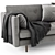 Modern Anton Sofa: Stylish Comfort for Your Home 3D model small image 3