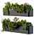 Vertical Wall Planter Box 3D model small image 2