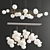 Bubble Magic: Galotti Orizzontale & Giopato Coombes Chandelier 3D model small image 2