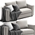 Finnala Ikea2 Sofa: Sleek Comfort 3D model small image 2