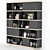 Modern Home Office Shelf: 270cm x 280cm x 40cm 3D model small image 2