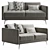 Boconcept Osaka Modern Sofa 3D model small image 4