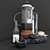 Vintage Coffee Set 2015 3D model small image 2
