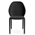 Sleek Leather DUMBO Chair 3D model small image 2